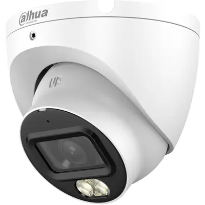 Camera HDCVI Dahua HAC-HDW1500TLM-IL-A-0280B-S3, 5MP, lentila 2.8mm, Smart Dual Light 30m…
