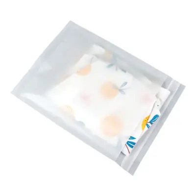 Pungi hârtie mate cu clapetă adezivă (set 50 buc) - 20x24+4cm