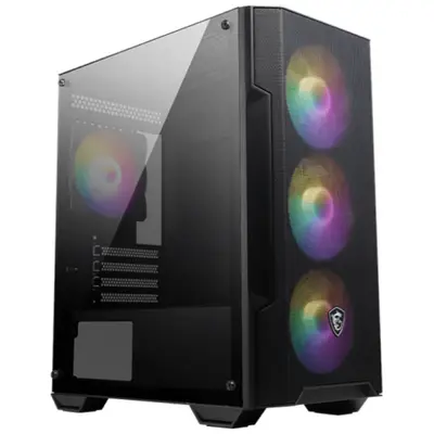 Carcasa MAG FORGE M100A mATX RGB Negru