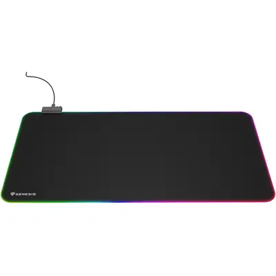 Genesis Mousepad Genesis Boron 500 XXL, iluminare RGB, material cauciuc +material textil…