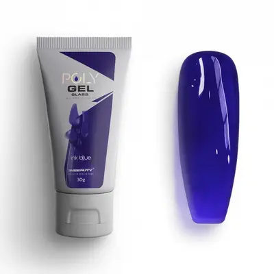 Polygel Glass 2M Hema Free - Ink Blue 30gr