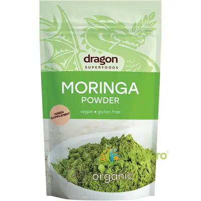 Pudra de Moringa fara Gluten Ecologica/Bio 200g