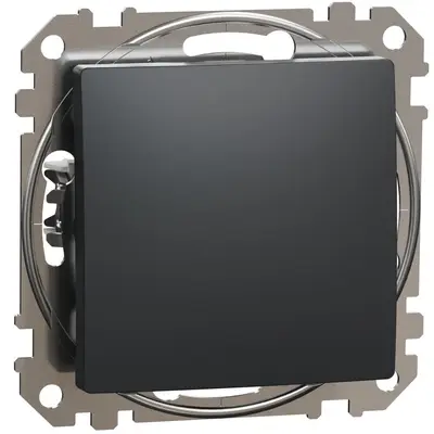 Intrerupator cap cruce 10AX, Schneider, SDD114107,Sedna Design, antracit