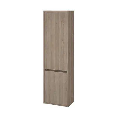 Dulap baie suspendat Cersanit Crea S924-024 stejar 40x140 cm