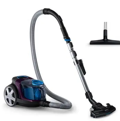 Aspirator fara sac Philips PowerPro Compact FC9333/09, 650 W, PowerCyclone 5, Perii TriActive…