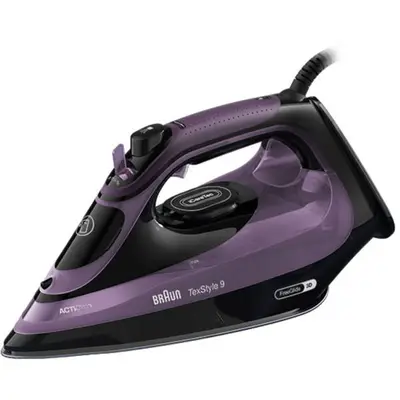 BRAUN Fier de calcat Braun TexStyle 9 SI9661VI, 3100W, jet de abur 250g/min, abur variabil, talpa…