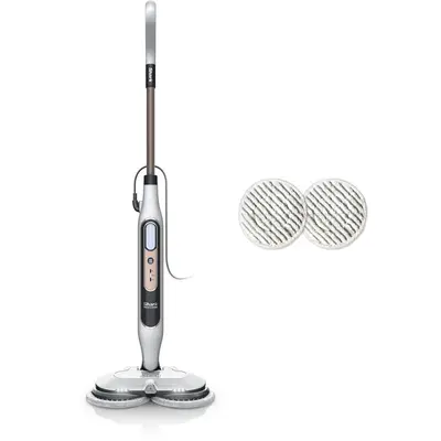 SHARK Mop electric cu aburi si curatare Shark Steam Mop S8201EU2, placute rotative, 3 setari de…