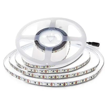 Banda LED SMD2835 120LED/M 24V 6500K IP20 10M V-TAC SKU-212624