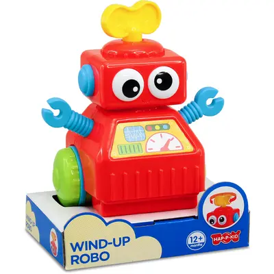 Little Learner Jucarie interactiva Little Learner Robotel cu cheita (rosu), mecanic, dezvoltare…