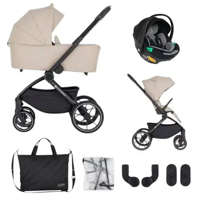 Carucior 3 in 1, Petite&Mars, Scout, Scoica inclusa, Cu landou pliabil, Reversibil, Spatar si…