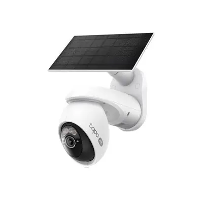 Camera supraveghere exterior wireless PT cu iluminare duala si panou solar Tapo Starlight C660 KIT…