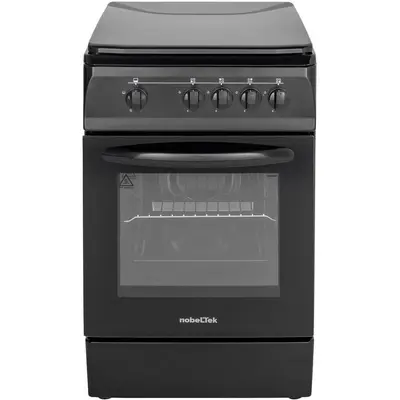 NobeLTek Aragaz NobeLTek NLT 5601N/G1, gaz, 50 cm, negru