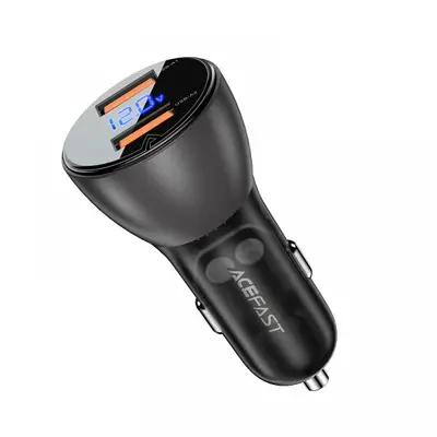 AceFast Incarcator Auto Acefast B7, 45W, 4.5A, 2 x USB-A, Negru