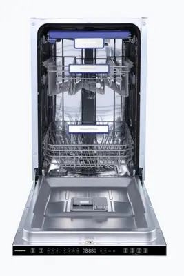 Masina de spalat vase incorporabila Heinner HDW-BIM45710AD+++, 10 seturi, Clasa D, Display LED, 7…