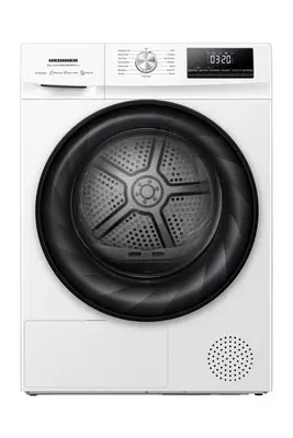 Uscator de rufe HEINNER HHPD-HMY80IVFC+, Pompa de caldura, 8 kg, Clasa C, Motor Inverter, 15…