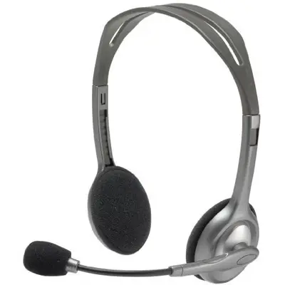 Casti H110 Headset, microfon, silver