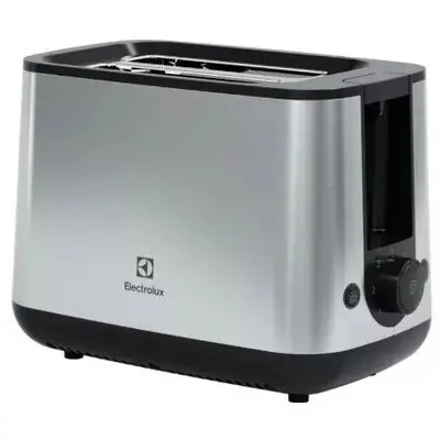 Electrolux Prajitor de paine Electrolux E3T1-3ST, 800 W, 2 Felii, 7 setari pentru rumenire…
