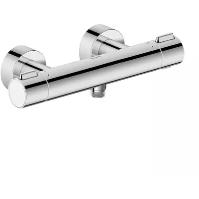 Duravit Baterie dus Duravit Thermostatic TH4220000010, aparenta, cartus ceramic, termostat, crom