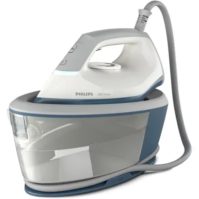 Philips Statie de calcat cu abur Philips seria 2000, 2400 W, 6 bari, jet de abur continuu 110 g pe…