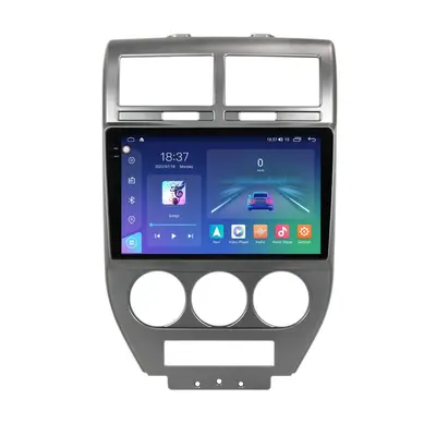 Navigatie dedicata cu Android Jeep Compass I 2006 - 2010, 4GB RAM, Radio GPS Dual Zone, Display 2K…