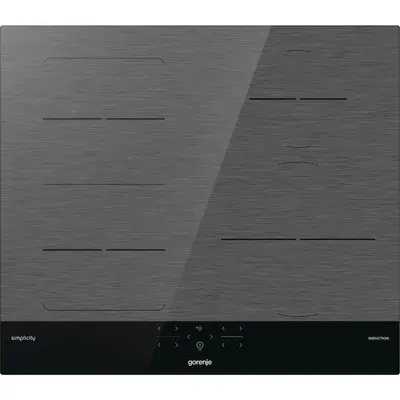 Gorenje Plita cu inductie Gorenje GI6421SYB, 4 zone de gatit, TouchControl, Time-Assist, Stop&Go…