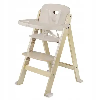 Scaun de masa, Lionelo, Floris, 3 in 1, Din Lemn, Transformabil, Reglabil pe inaltime in 4 pozitii…