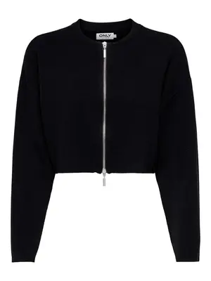 Cardigan Onlanny Ls Cropped Zip Knt