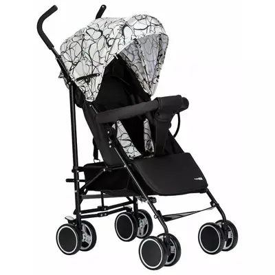 Carucior sport, FreeON, Simple, Spatar si suport picioare reglabile, Capotina cu fereastra, Conform…