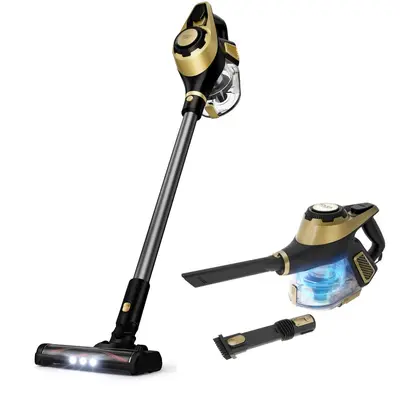 Aspirator Vertical 2in1 AD 7083 Capacitate Colectare 0.8L Perie Electrica cu LED Max 700W…