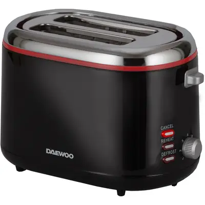 Daewoo Prajitor de paine Daewoo DBT70B, 900 W, functie reincalzire, functie decongelare, carcasa…
