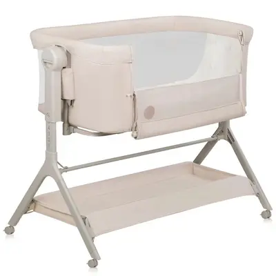Patut co-sleeper, Lionelo, Leonie Plus, Pliabil, Cu sistem de leganare, Cu setare unghiulara…