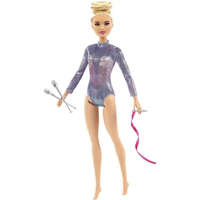 MATTEL Papusa MATTEL Barbie Rythmic Gymnast, Accesorii incluse