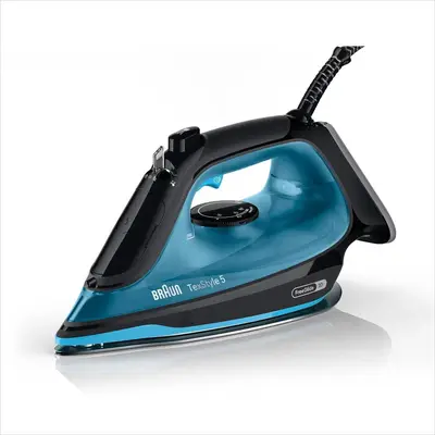BRAUN Fier de calcat Braun TexStyle 5 SI5256BL, 2600W, jet de abur 210g/min, abur variabil 0-50…