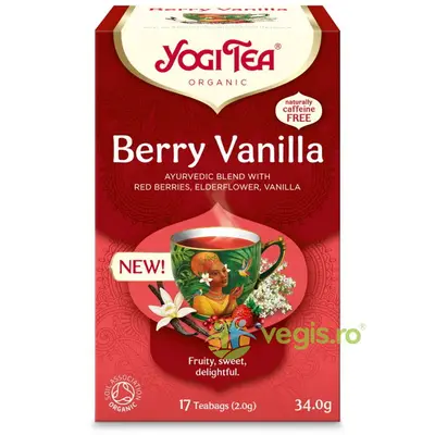 Ceai cu Fructe de Padure si Vanilie Berry Vanilla 17dz