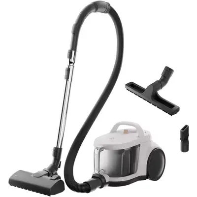 Electrolux Aspirator fara sac Electrolux Seria 500 EL51C2SW, 850W, capacitate 2L, 78dB, Alb/Negru