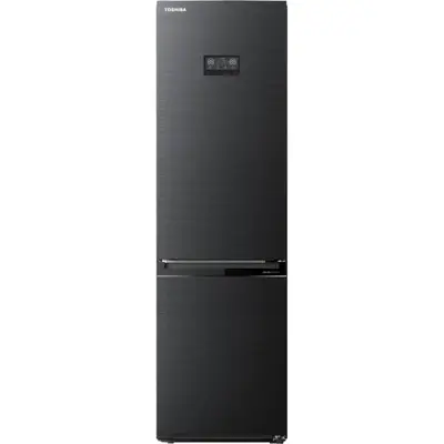 Toshiba Combina frigorifica Toshiba GR-RB500WE-PMJ, 378L, Clasa E, H 201.8 cm, Antracit