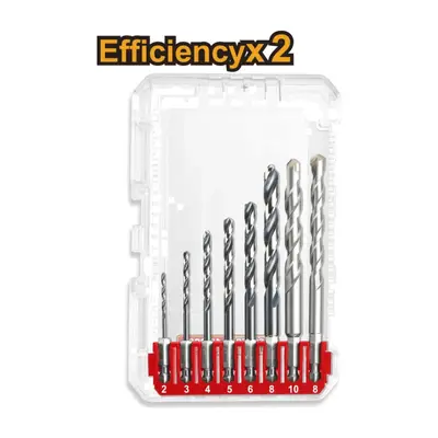 Set Burghie Multifunctionale 16buc Industrial Hex Shank pentru Metal Zidarie Lemn 2-10mm AKDL11608…
