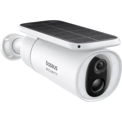 BASEUS CAMERA IP Exterior Baseus S1, 2K, 2304 x 1296, panou solar cu acumulator integrat durata…