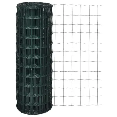 Euro gard, verde, 25 x 1,0 m, otel