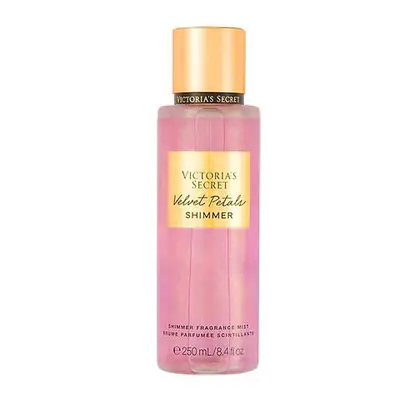 Victoria Secret Velvet Petals Shimmer Spray de corp 250 ml, Femei