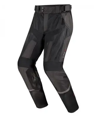 Pantaloni textil moto barbati, LS2 Como Air, culoare negru gri, marime L