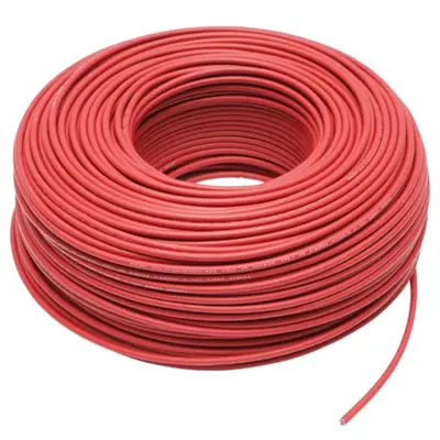 Rola 100ml cablu solar PV cupru stanat 1 x 4mm rosu Rcb Electro