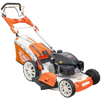 Ruris Masina de tuns iarba / gazon Ruris RX555S, putere 5.2 CP, 202 CC, 4 timpi, 53 cm latime…