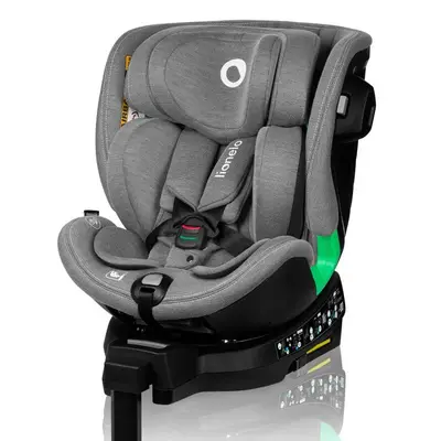 Scaun auto, Lionelo, Harmony i-Size, Rotire 360 grade, Protectie laterala, Cu spatar reglabil in 5…