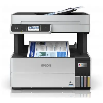 Multifunctionala InkJet Color EcoTank L6490 Duplex WiFi USB Retea Gri/Negru