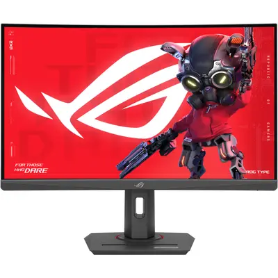 Asus Monitor gaming curbat Asus Rog Strix XG27WCS, 27, Fast IPS, VA, WLED, 1500R, QHD, 180Hz, 1ms…