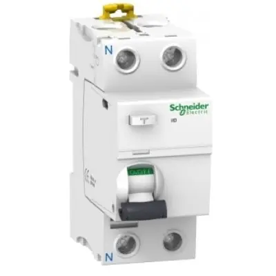 Intreruptor Diferential RCCB Schneider A9R12240 Acti9 iID, 2P, 40A, 100mA, Tip AC