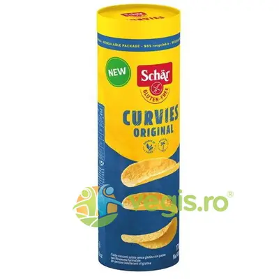 Chips Original fara Gluten Curvies 170g