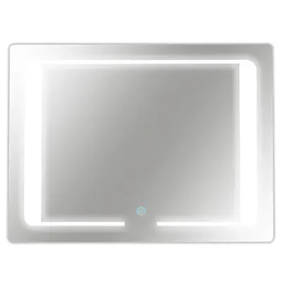 Oglinda baie cu LED si buton touch RO-192 80x60 cm