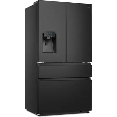HISENSE Frigider Hisense Hi7 Autonom RF728N4SBFE, Side by Side, No Frost, Negru